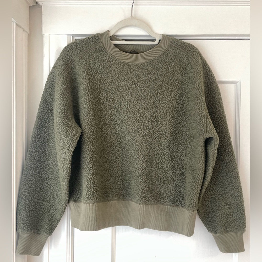 Everlane The ReNew Fleece Oversized Crew